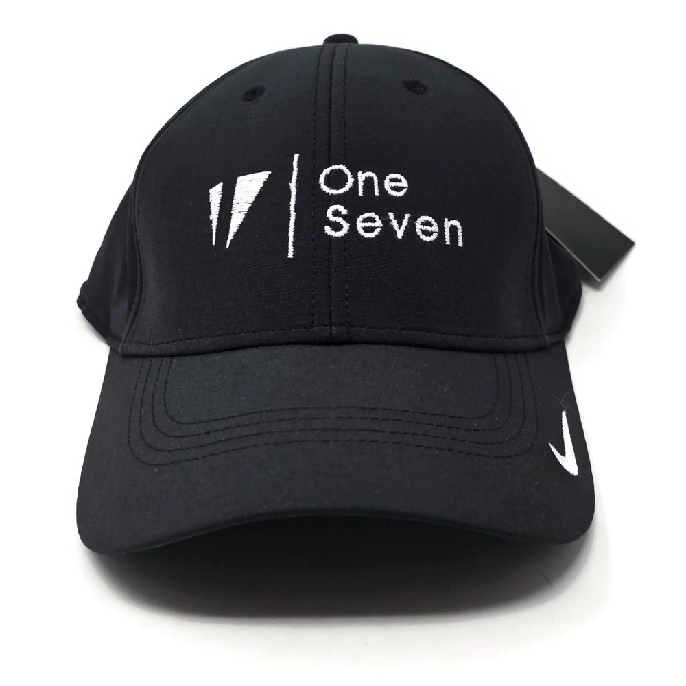 NEW Nike One Seven Legacy 91 Dri-Fit Adjustable Cap Hat Black